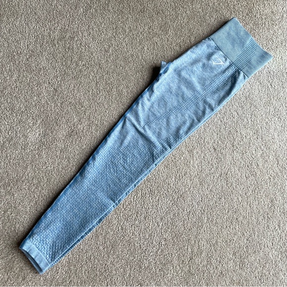 Gymshark | Vital Seamless Leggings | BLUE - SMALL - Picture 9 of 10